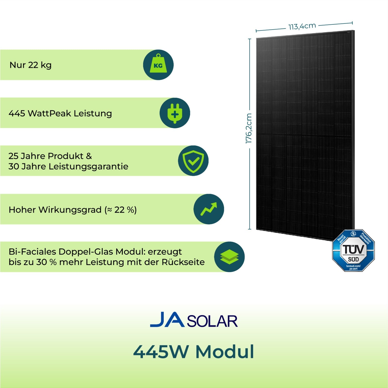 PiE CLASSIC 1780W SCHRÄGDACH (ZIEGELDACH) KOMPLETTSET BI-FAC