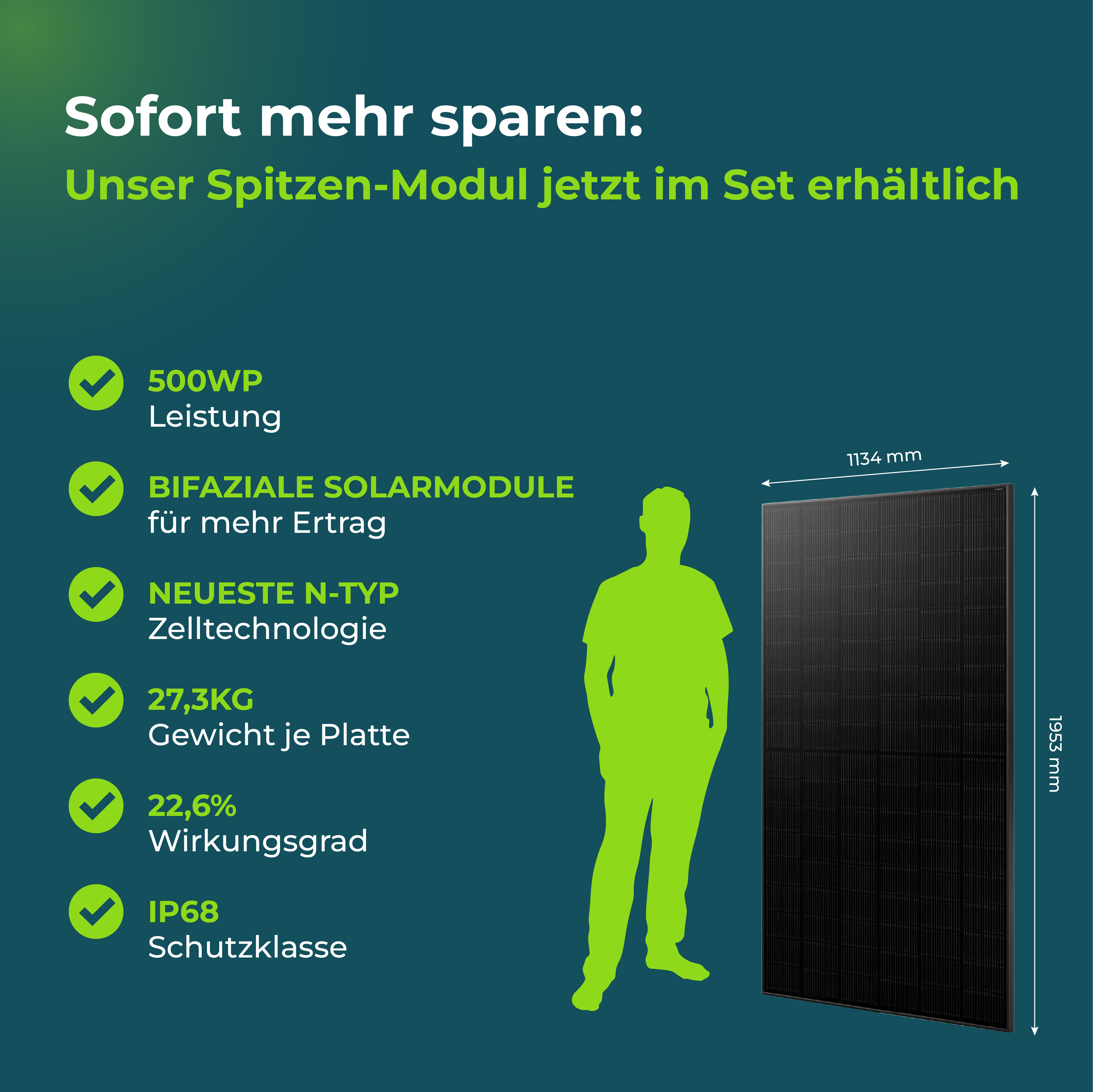 FoxESS Avocado 22 Pro + PiE POWER 910W BALKONKRAFTWERK