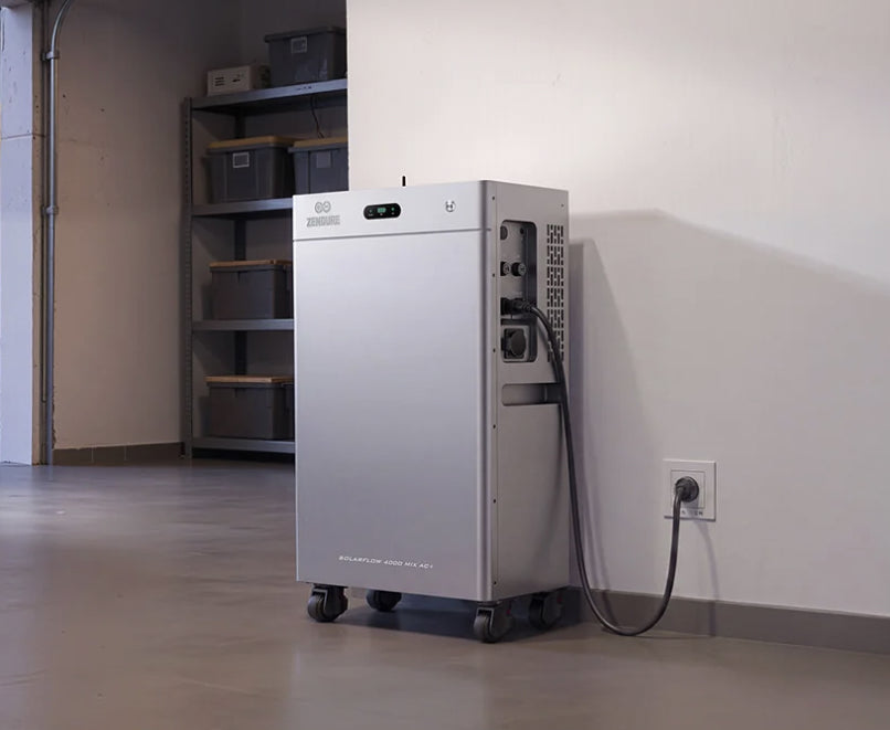 Zendure SolarFlow 4000 Mix AC+ 8kWh Solar Heimspeicher 5000W PV LiFePO4 Akku
