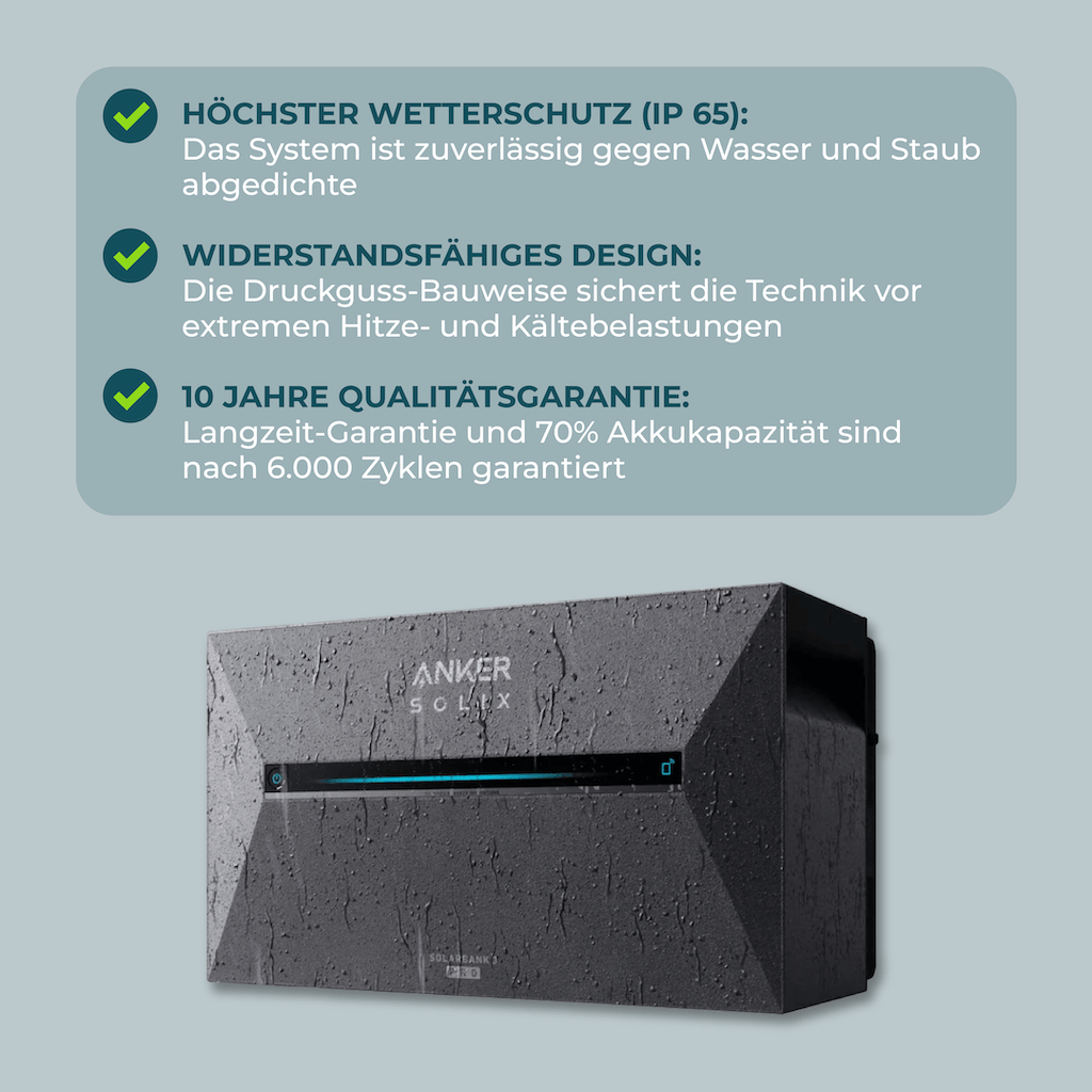 Anker SOLIX Solarbank 3 E2700 Pro Speicher für Balkonkraftwerk - PluginEnergy