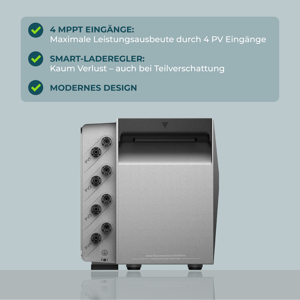 Anker SOLIX Solarbank 3 E2700 Pro Speicher für Balkonkraftwerk - PluginEnergy