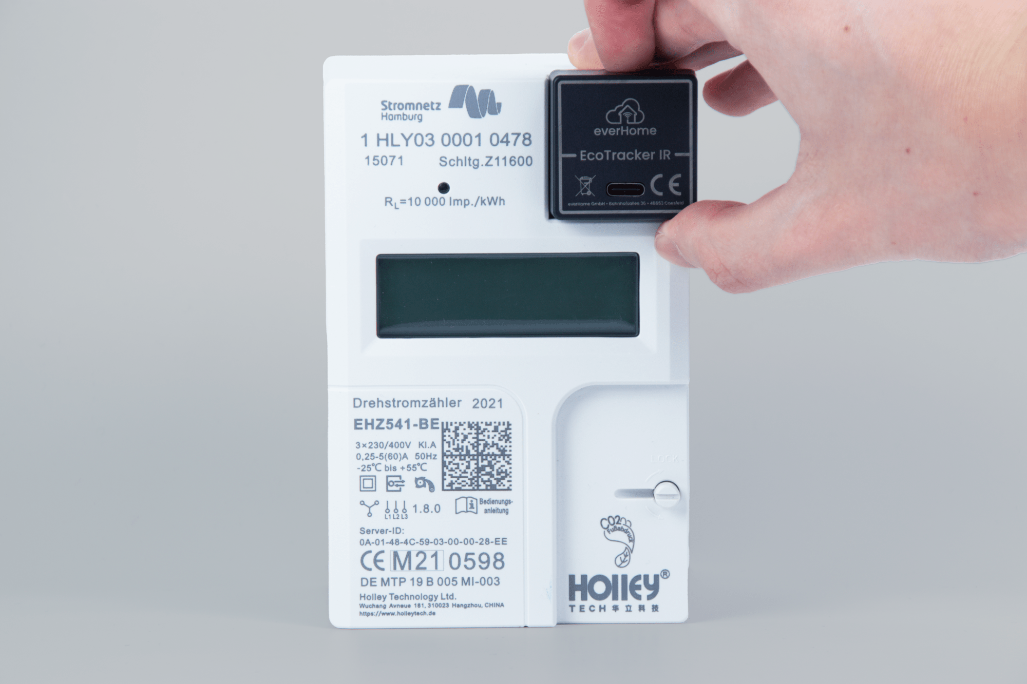 everHome EcoTracker Smart Meter Stromzähler Lesekopf - PluginEnergy
