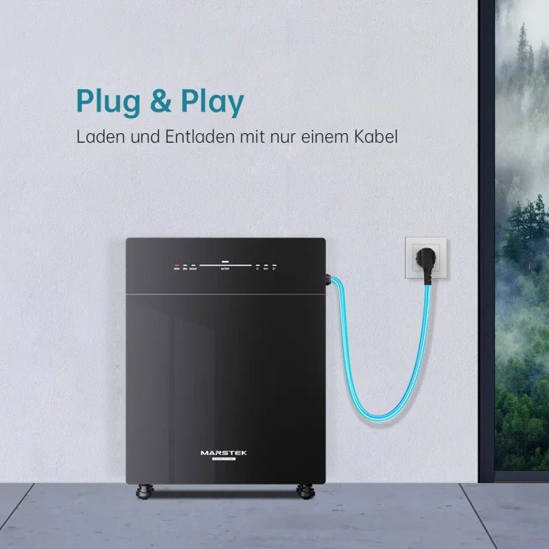 Marstek Venus E inkl. CT002 Smart Meter 5120Wh AC Speicher GEN 2.0 - PluginEnergy