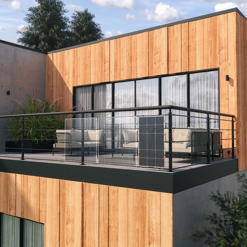 PiE AIR superLIGHT 105 Watt STARTER SOLARMODUL (TRANSPARENT) - PluginEnergy