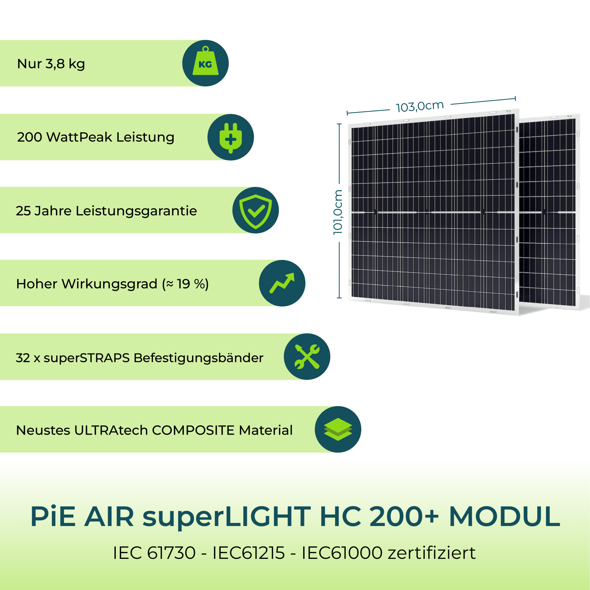 PiE AIR superLIGHT HC 880W COMBO G5 - PluginEnergy