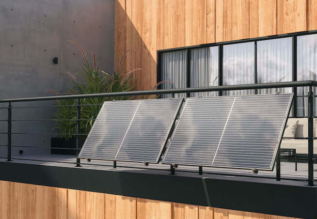 PiE CLASSIC 2000W BALKON & FASSADE KOMPLETTSET BI - FAC - PluginEnergy