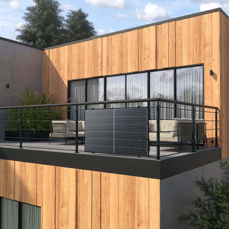 PiE ULTRA 390W HC XL COMBO BALKON FULL BLACK + WIFI - PluginEnergy