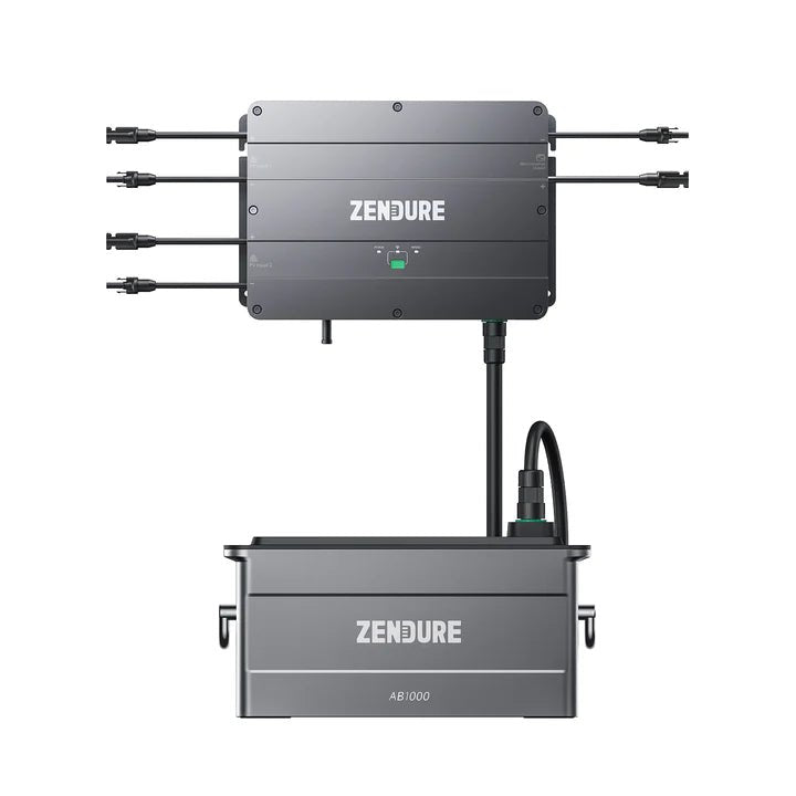ZENDURE SOLARFLOW SPEICHER SYSTEM FÜR PiE BALKONKRAFTWERK - PluginEnergy