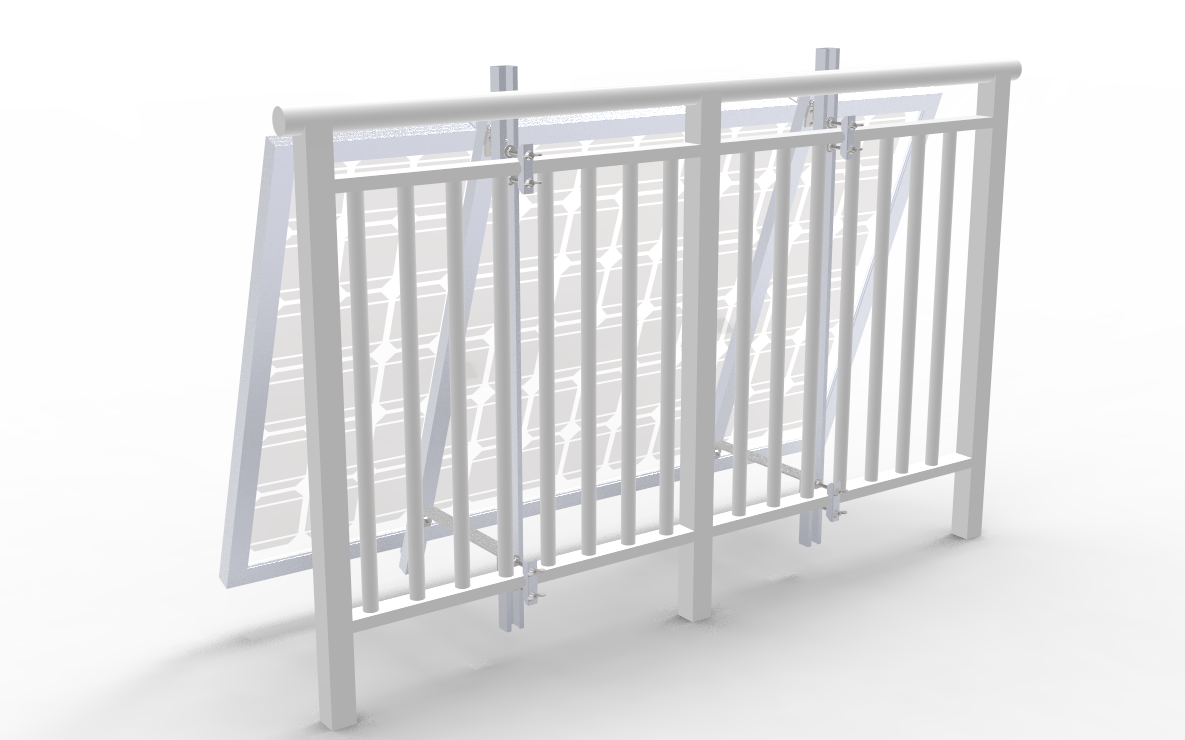 PiE ULTRA XL BALKON & FASSADENHALTERUNG FÜR SOLARMODULE - PluginEnergy