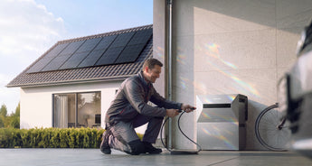 Anker SOLIX Solarbank Max mit Erweiterungsbatterie an einer Photovoltaikanlage