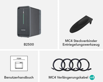 Marstek B2500-D 2240Wh Speicher für Balkonkraftwerke HERBST DEAL