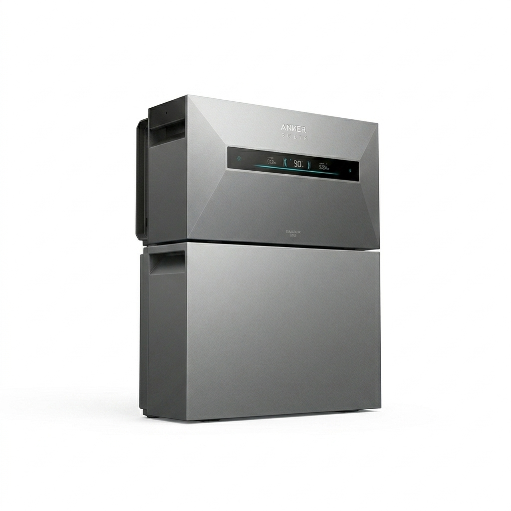 Anker Solix Solarbank Max AC clean seitlich