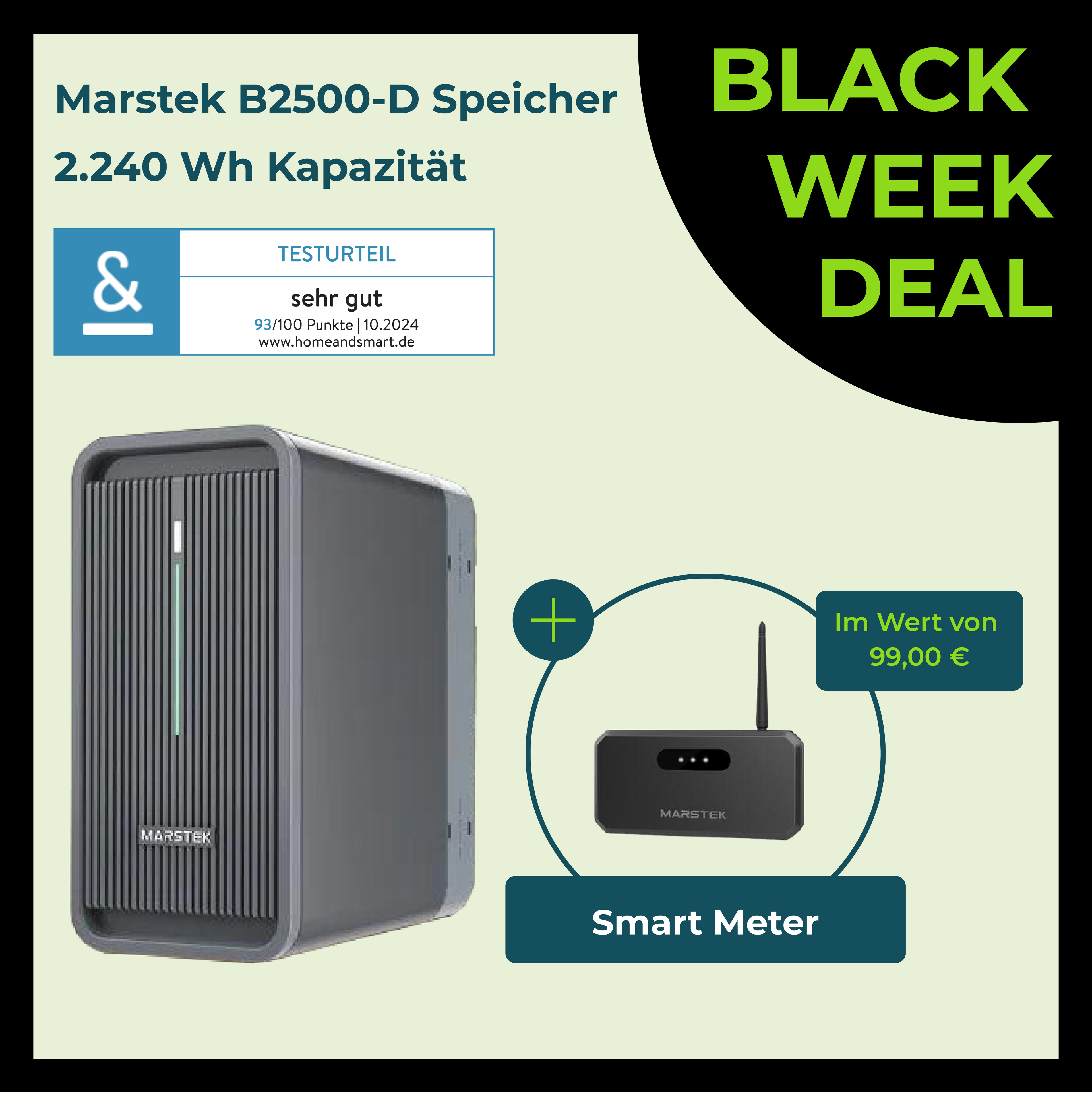 Marstek B2500-D 2240Wh Speicher BLACK WEEK