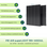 B-WARE - PiE AIR superLIGHT 390+ Watt FULL BLACK SOLARMODUL