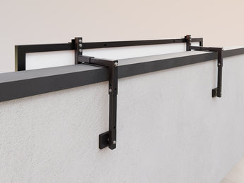 BETONBALKON HALTERUNG SLIM FÜR SOLARMODULE MAUERBREITE 7 - 15cm