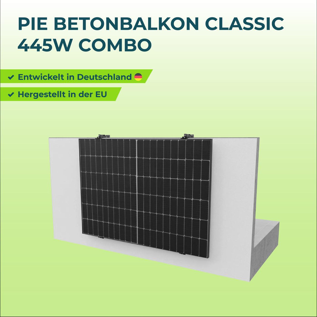 PiE BETONBALKON CLASSIC 445W COMBO
