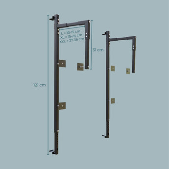 PluginEnergy Betonbalkon Modulhalter Abmessungen