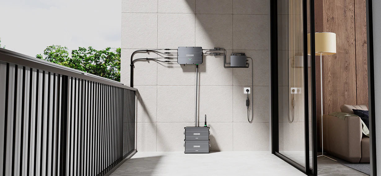 ZENDURE PV-HUB für SOLARFLOW BALKONKRAFTWERK SPEICHERSYSTEM
