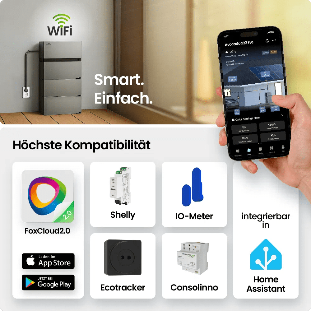 foxess Avocado TP22 APP