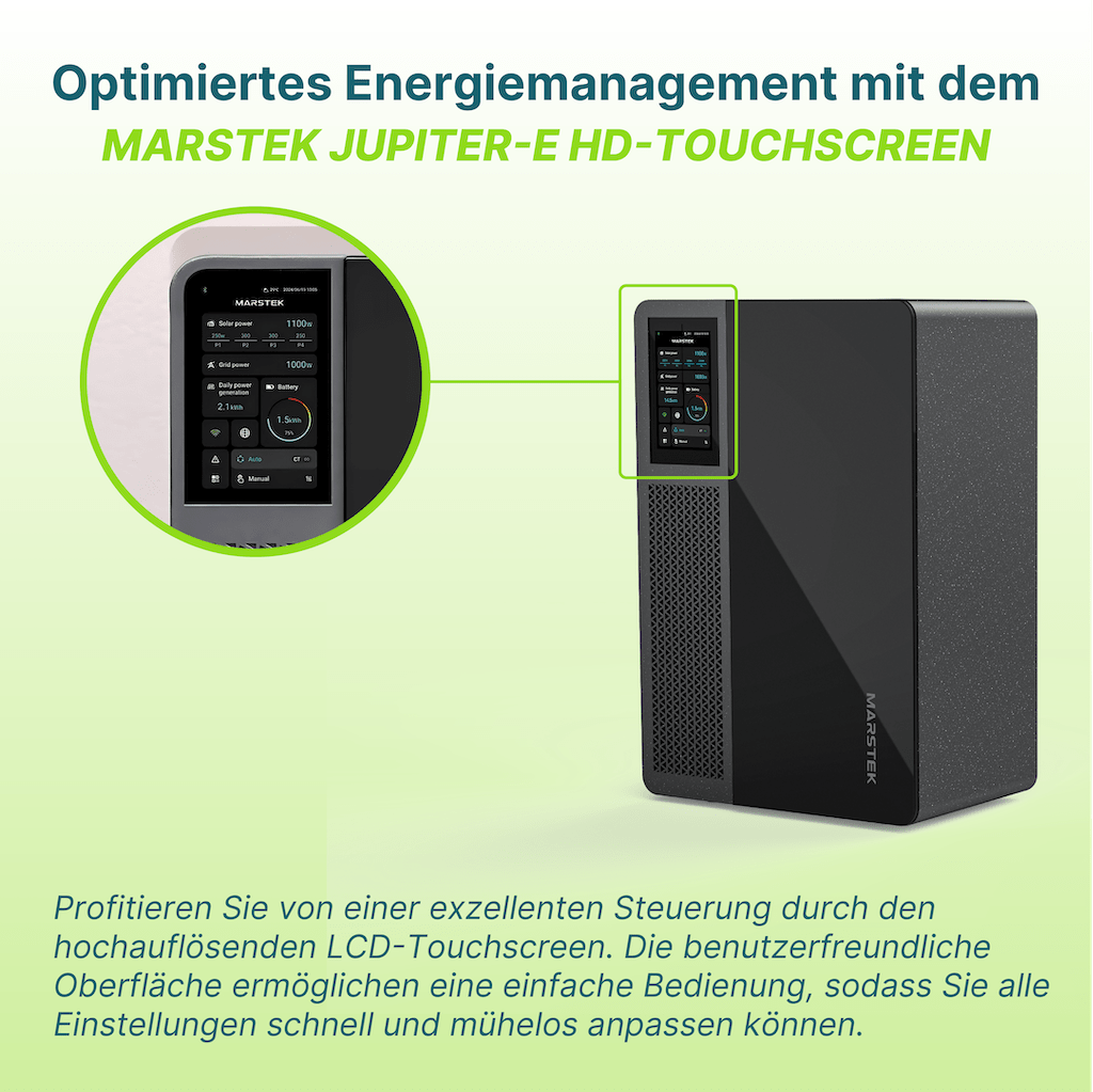 Marstek Jupiter E inkl. CT002 Smart Meter 5120Wh Speicher für Balkonkraftwerke - PluginEnergy