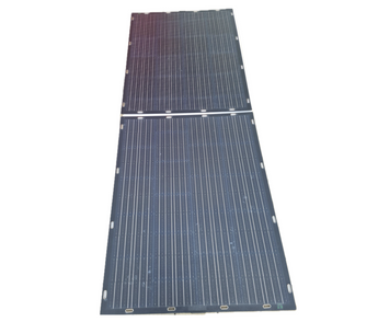 B-WARE PiE AIR superLIGHT 390 flexible Solarpanel Ansicht