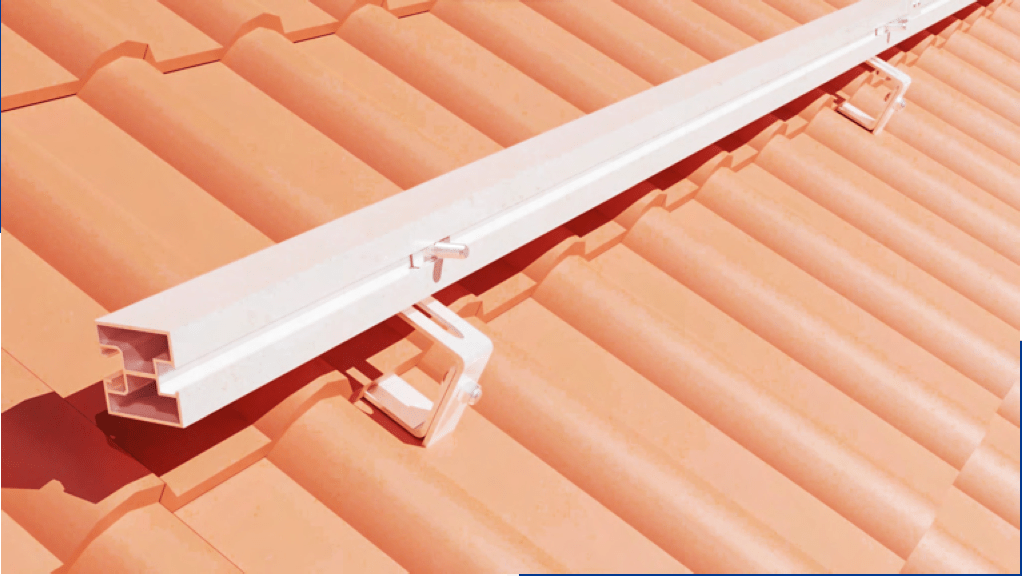 PiE ROOF SOLARMODULHALTER für Ziegel - Schrägdach - PluginEnergy