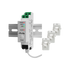 Shelly Pro 3EM 120A Komplettset mit drei Stromwandlern für 3-Phasen-Messung