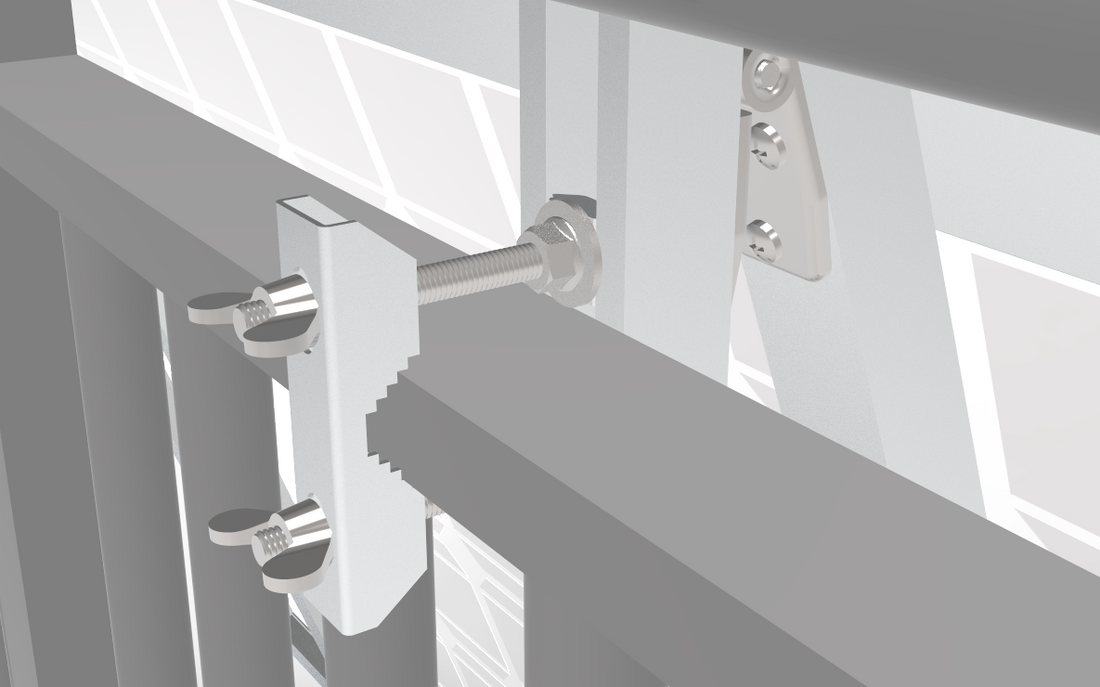 PiE ULTRA BALKON &amp; FASSADEN HALTERUNG FÜR SOLARMODULE